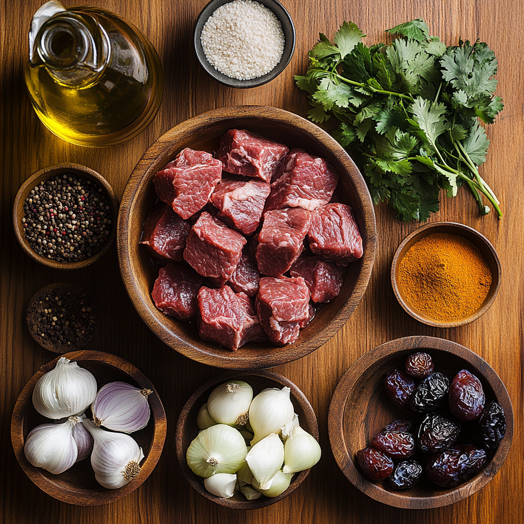 Moroccan-Style Meat and Plum Tajine